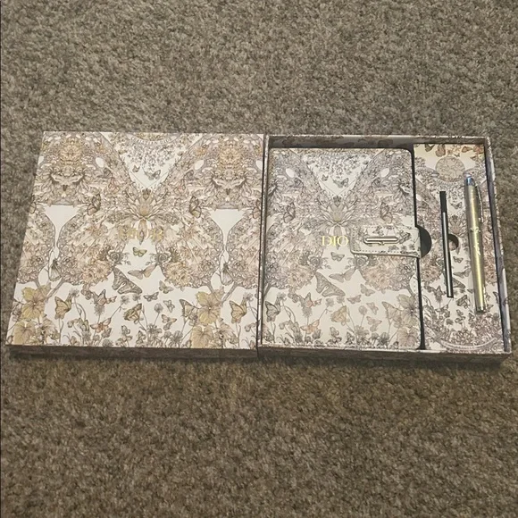 Dior Butterfly and Floral Stationery Set - Picture 2 of 9
